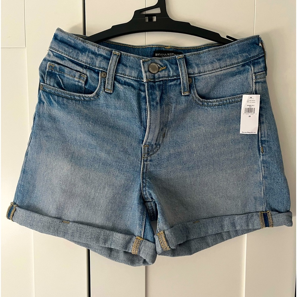 Banana republic denim shorts